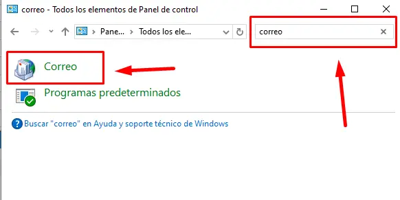 Paso 2 - Revisar configuración en Microsoft Outlook