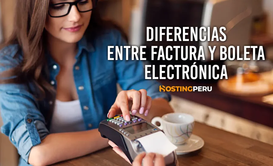 Conoce las diferencias entre la factura y la boleta electrónica en Perú, y aprende cuándo es adecuado usar cada una.