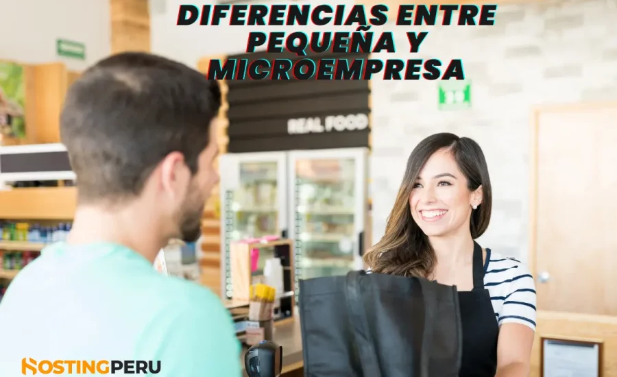 Diferencia entre micro y pequeña empresa: Las microempresas cuentan con hasta 10 trabajadores, mientras que las pequeñas tienen entre 11 y 100.