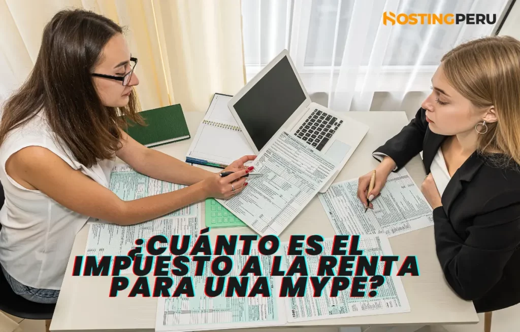 ¿Cuánto es el impuesto a la renta? Las empresas MYPE pagan un impuesto del 10% para ingresos menores a 15 UIT y del 29.5% para ingresos superiores.