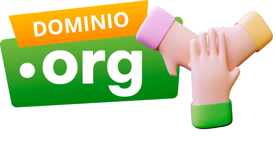 Registrar dominio .org para tu organización.